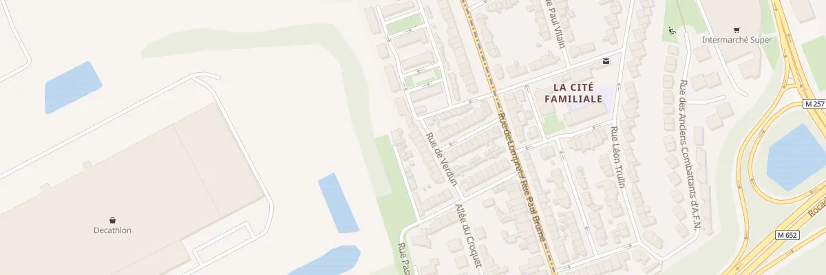 Plan du 17 Rue de Verdun à Lompret