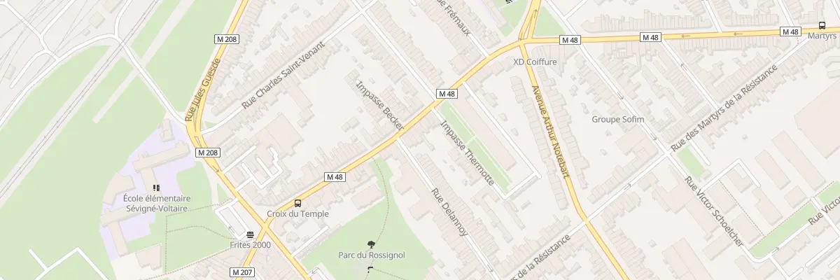 Plan du 46 Rue Anatole France Lomme à Lille
