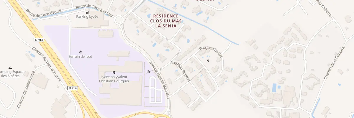 Plan du 1 Rue Jean Lurcat à Argelès-sur-Mer