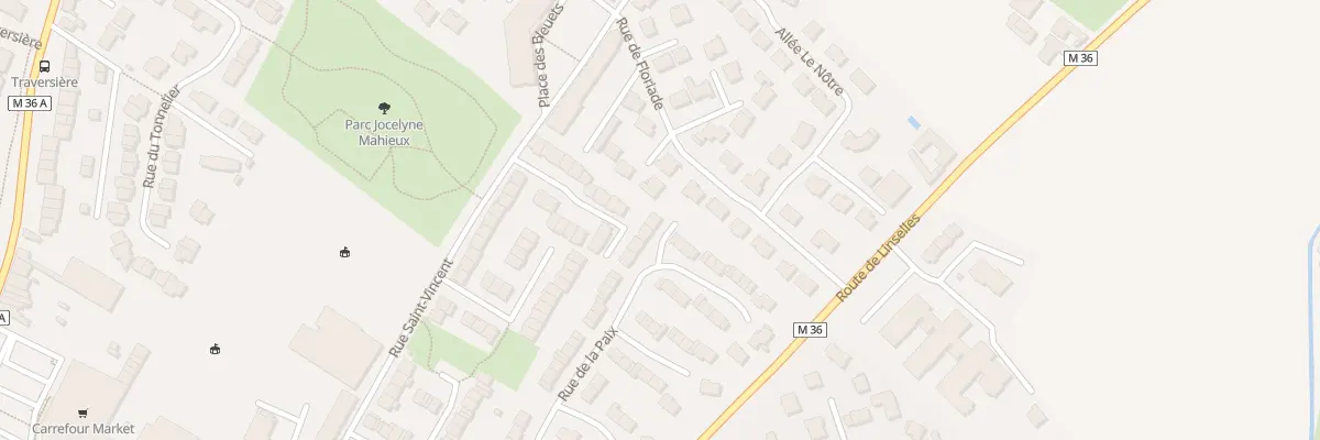 Plan du 55 Rue de la Paix à Quesnoy-sur-Deûle