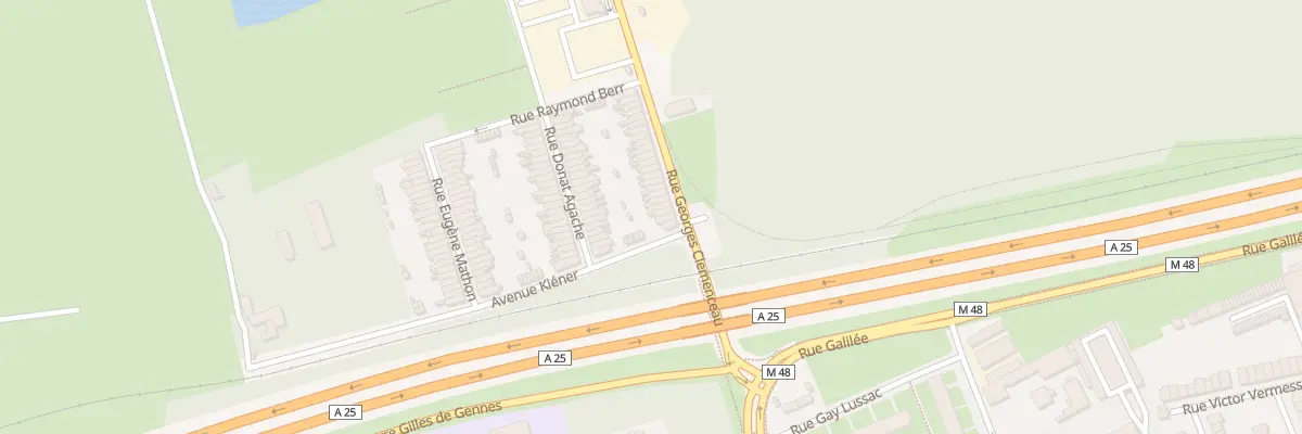 Plan du 717 Rue Georges Clemenceau à Loos