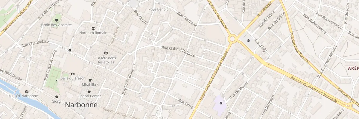 Plan du 24 Rue Francis Marcero à Narbonne