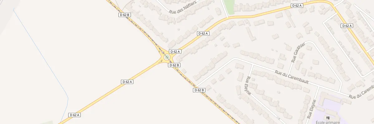 Plan du 107 Rue du Cap Jasmin à Phalempin