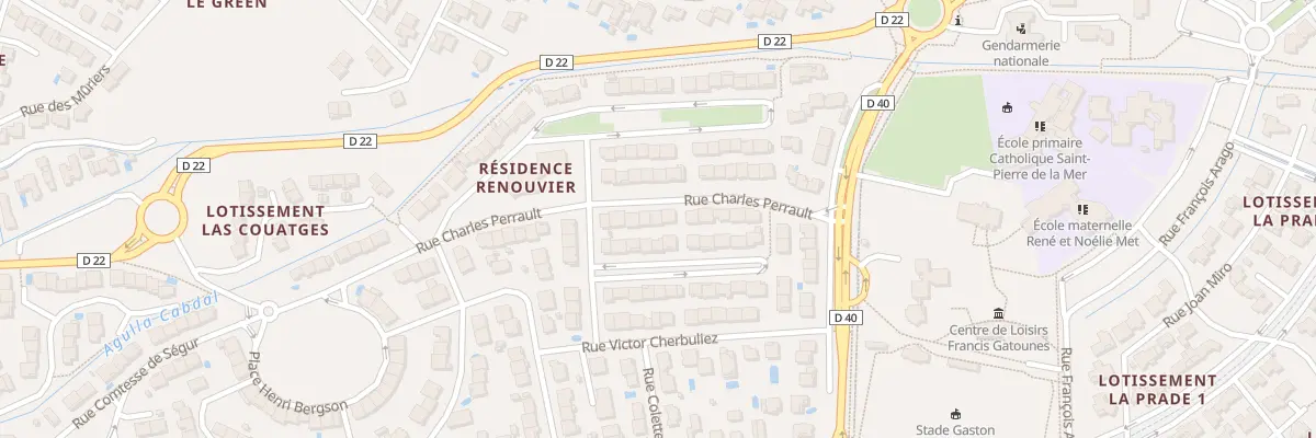 Plan du 16 Rue Charles Perrault à Saint-Cyprien