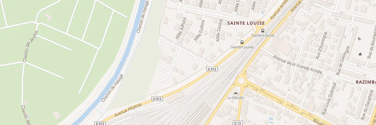 Plan du 4 All Beotie à Narbonne