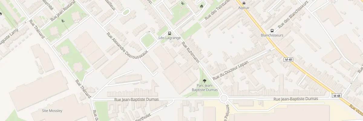 Plan du 156 Rue Kuhlmann Lomme à Lille