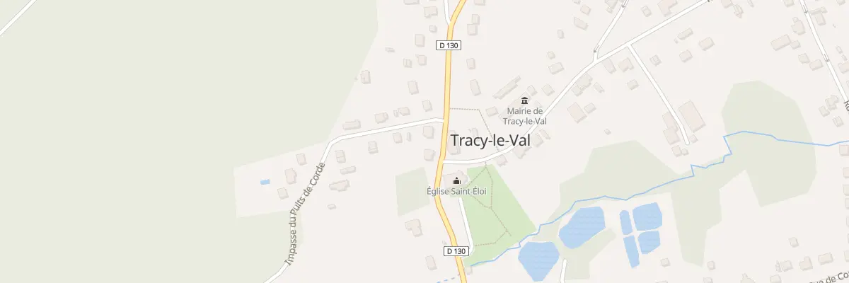 Plan du 37 Rue du Général de Gaulle à Tracy-le-Val