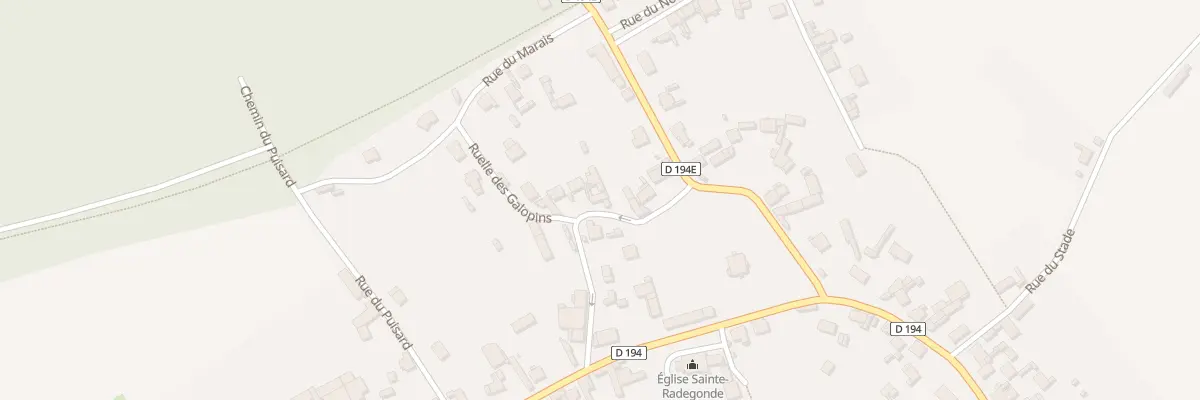 Plan du 11 Rue des Galopins à Cartigny
