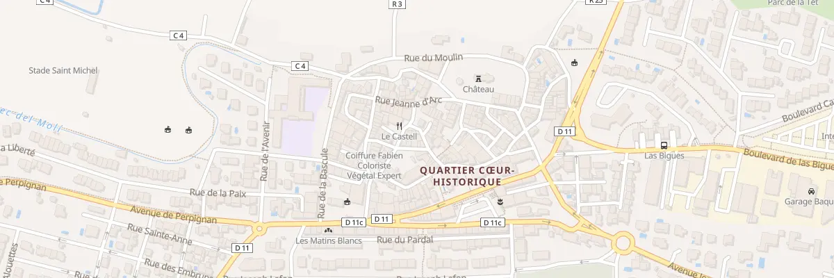 Plan du 9 Rue de l’Eglise Saint Jacques à Canet-en-Roussillon