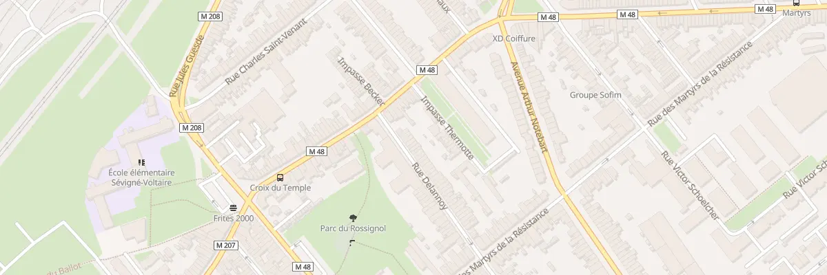 Plan du 5 Rue Delannoy à Lille