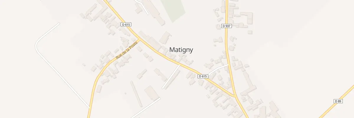 Plan du 39 Rue de Falvy à Matigny