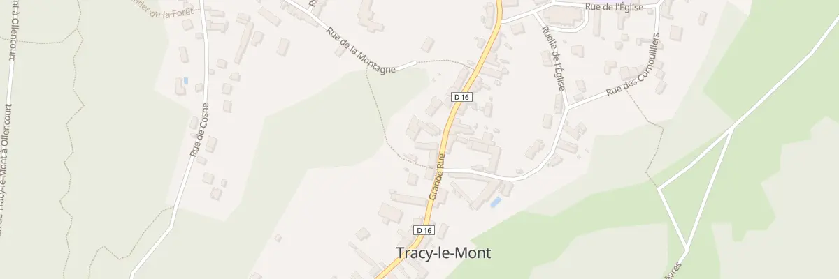 Plan du 218 Gr Grande Rue à Tracy-le-Mont