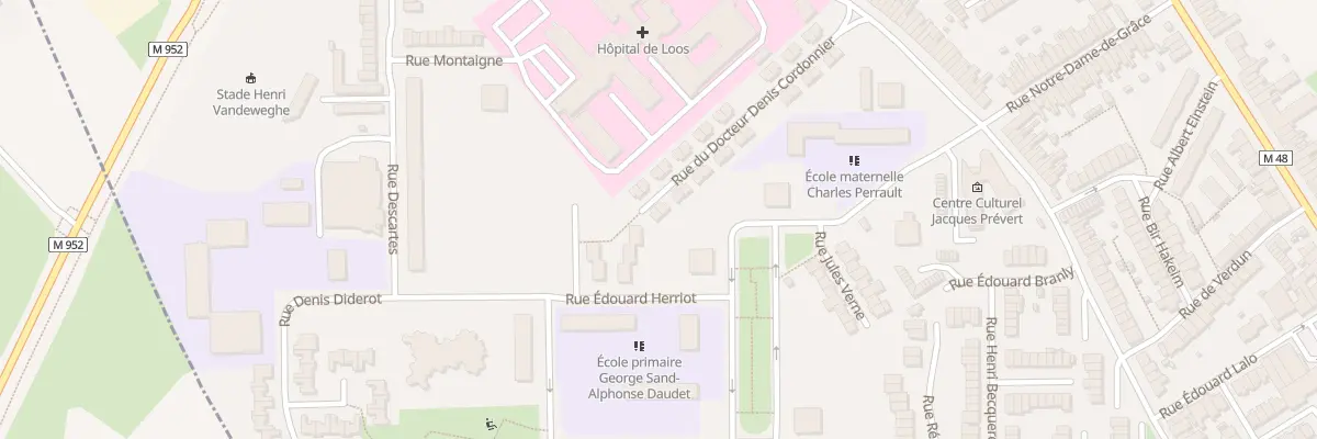 Plan du 31 Rue Doct Denis Cordonnier à Loos