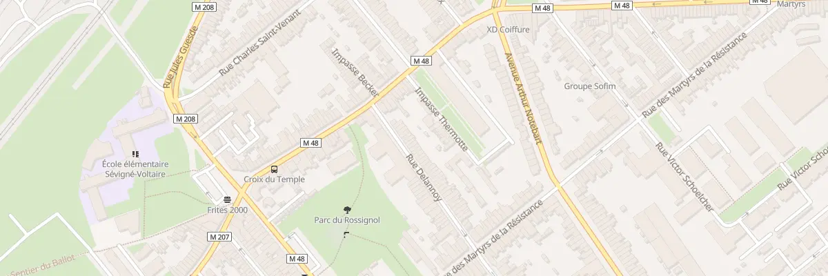 Plan du 11 Rue Delannoy à Lille