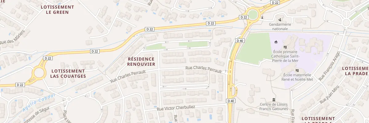Plan du 11 Rue Charles Perrault à Saint-Cyprien