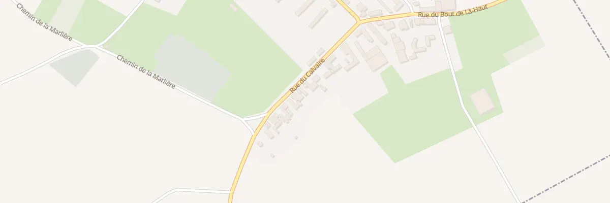 Plan du 15 Rue du Calvaire à Dury