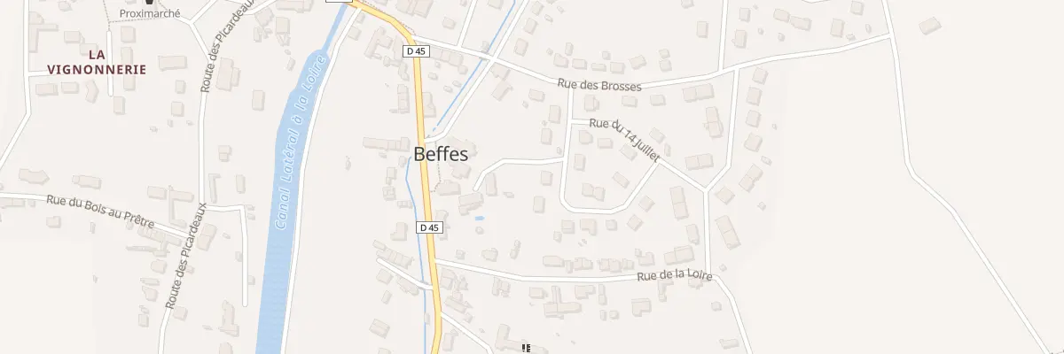 Plan du 4 Rue du 19 Mars 1962 à Beffes