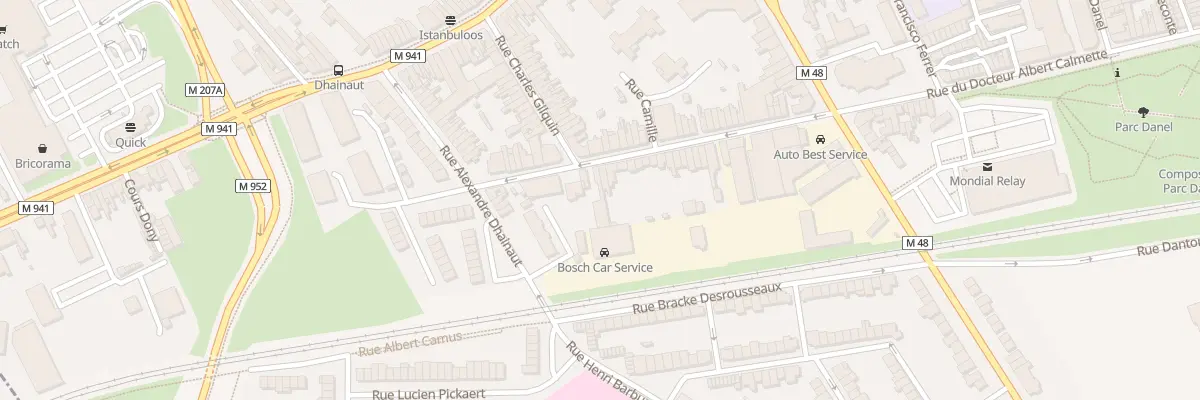 Plan du 147 Rue du Docteur Calmette à Loos