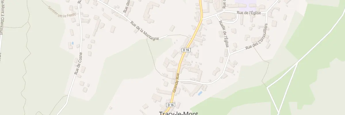 Plan du 192 Gr Grande Rue à Tracy-le-Mont