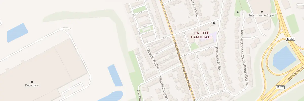 Plan du 18 Rue du Maréchal Leclerc à Lompret