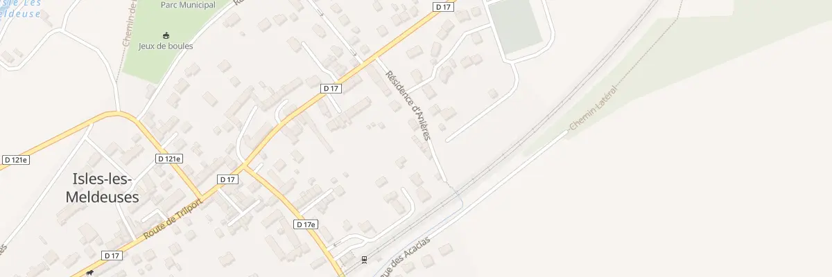 Plan du 18B Rte de Mary à Isles-les-Meldeuses