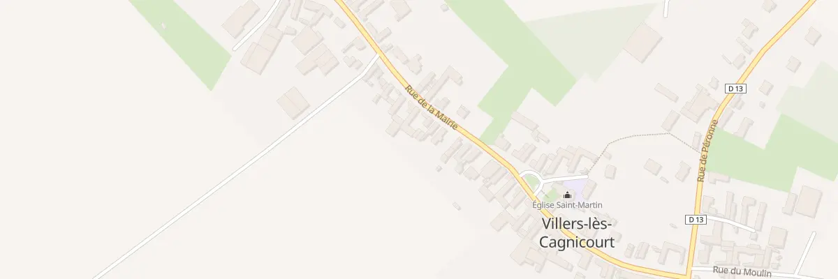 Plan du 31 Rue de la Mairie à Villers-lès-Cagnicourt