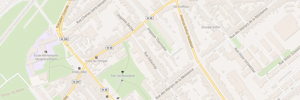 Plan du 19 Rue Delannoy à Lille
