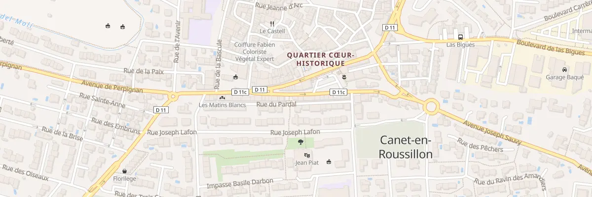 Plan du 10 Rue du Pardal à Canet-en-Roussillon