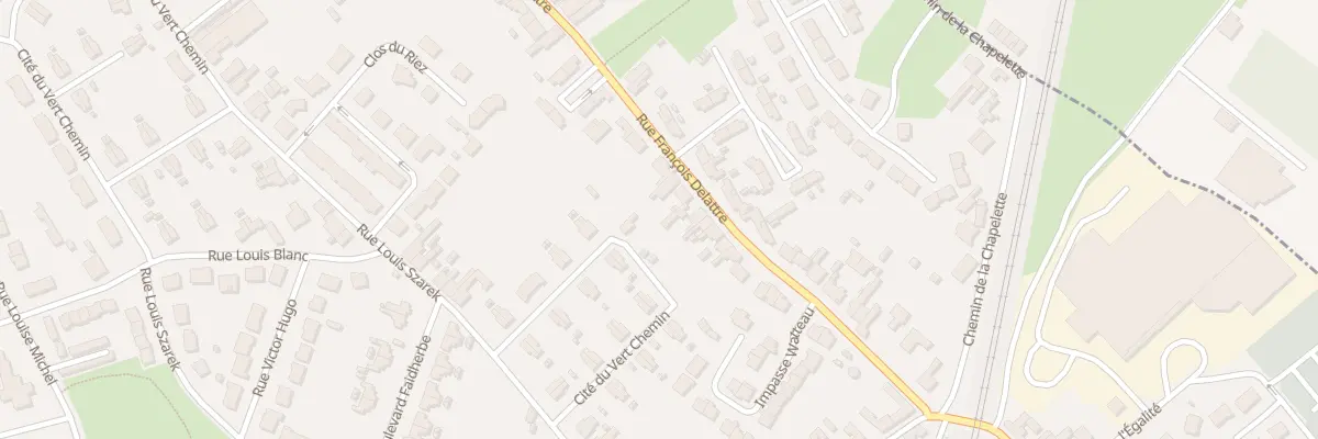 Plan du 32 Rue François Delattre à Libercourt