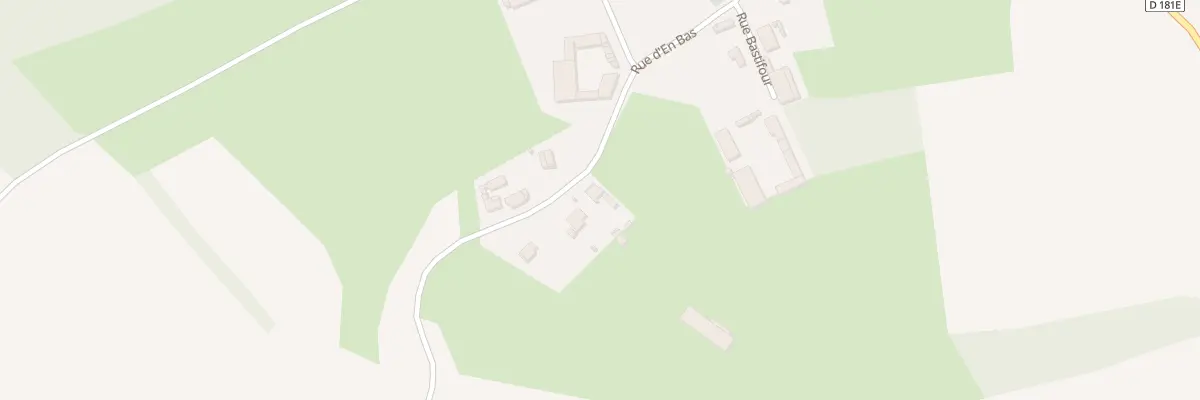 Plan du 7 Rue d’En Bas à Driencourt