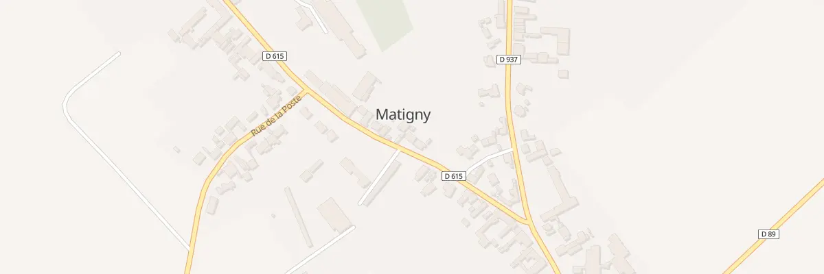 Plan du 43 Rue de Falvy à Matigny