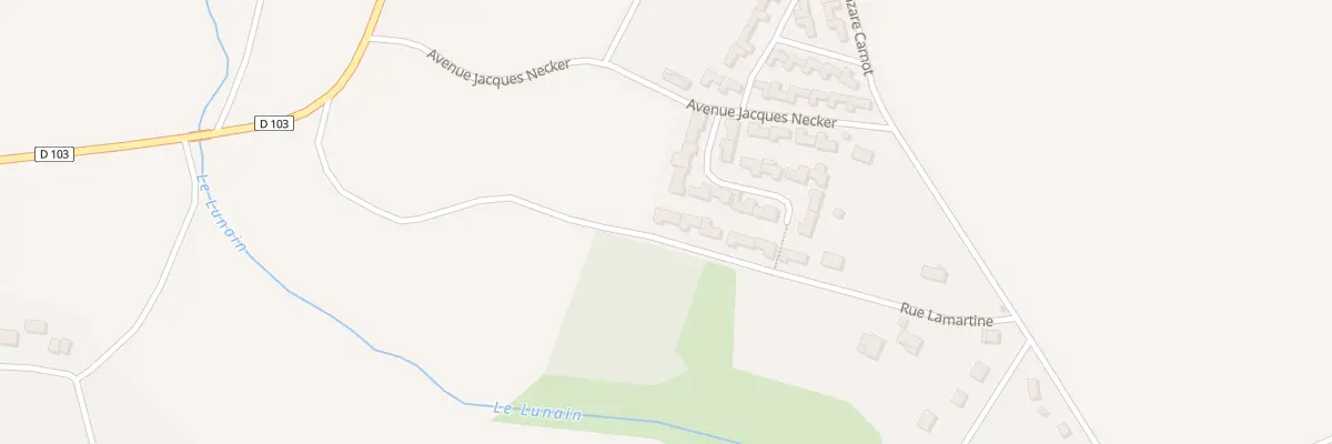 Plan du 17 Rue Lamartine à Chéroy