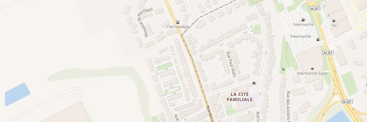 Plan du 61 Rue Paul Brame à Lompret