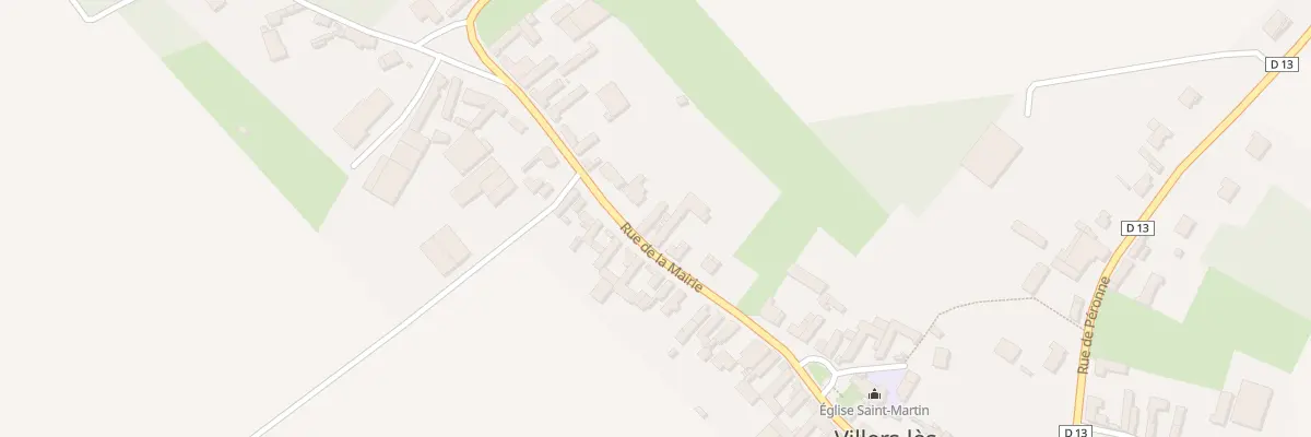 Plan du 32 Rue de la Mairie à Villers-lès-Cagnicourt