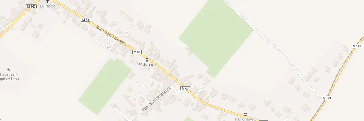 Plan du 170 Rue Roger Salengro à Houplin-Ancoisne