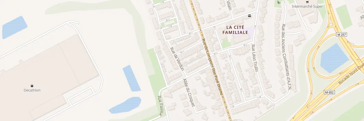 Plan du 17 Rue du Maréchal Leclerc à Lompret