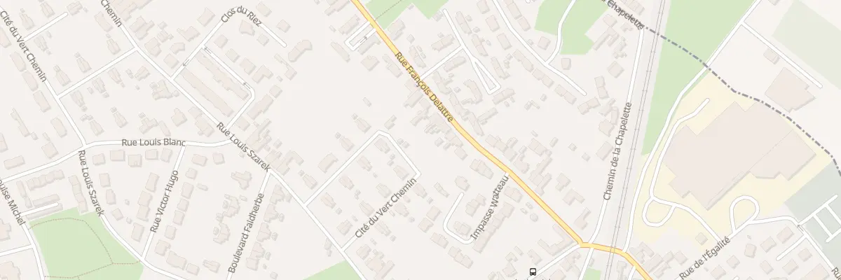 Plan du 26 Rue François Delattre à Libercourt