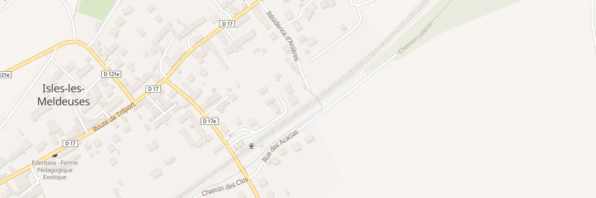 Plan du 2 Che d’Armentieres à Isles-les-Meldeuses