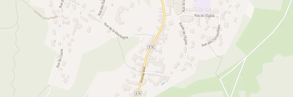 Plan du 172 Grande Rue à Tracy-le-Mont
