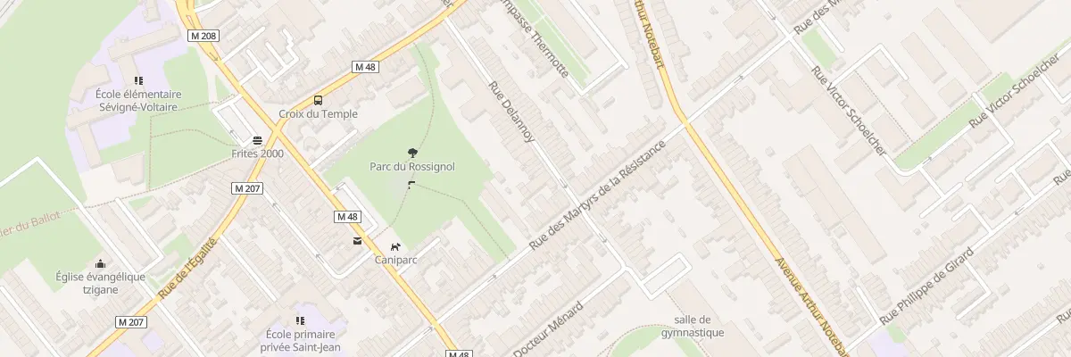 Plan du 36 Rue Delannoy à Lille