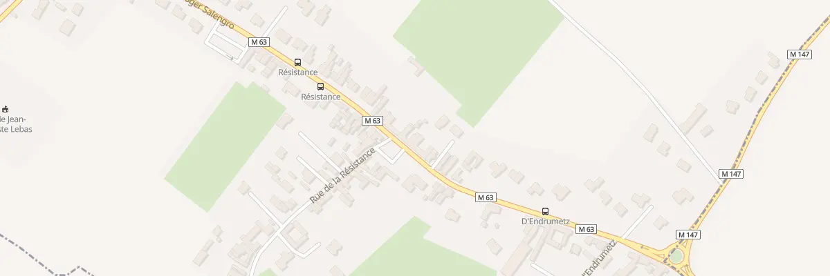 Plan du 150 Rue Roger Salengro à Houplin-Ancoisne