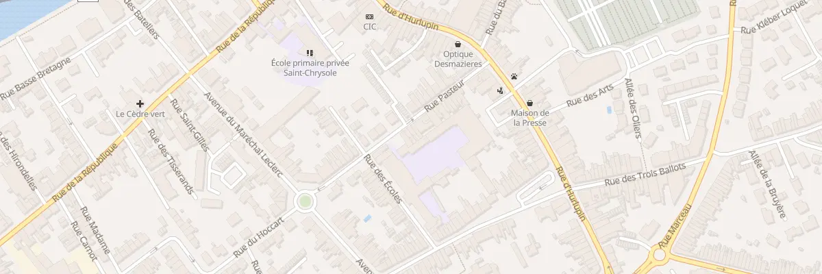 Plan du 29 Rue Pasteur à Comines