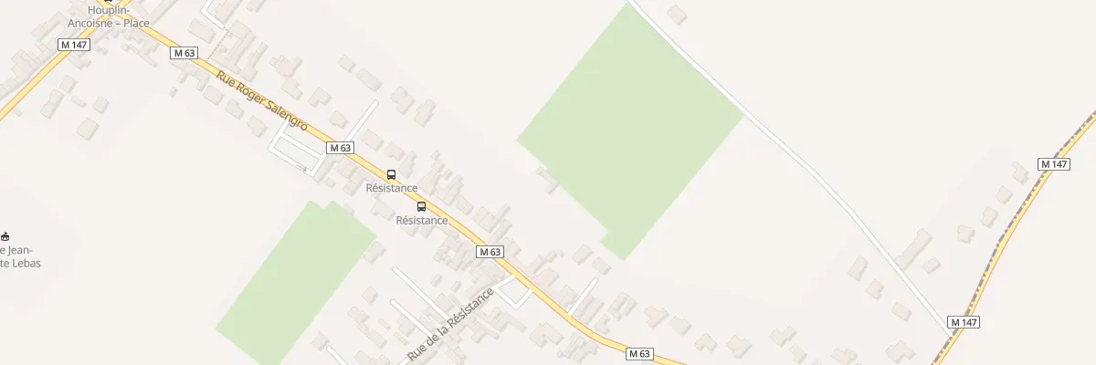 Plan du 180 Rue Roger Salengro à Houplin-Ancoisne