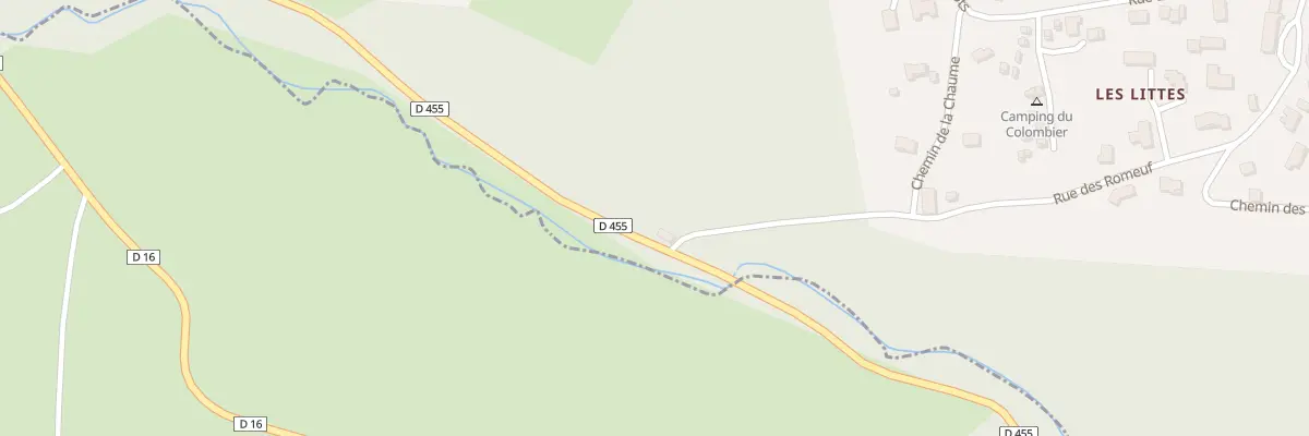 Plan du 12 Rue de Romeuf - Colombier à Loubeyrat