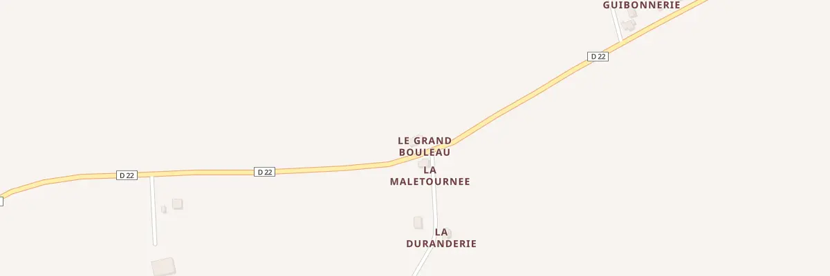 Plan du 220 Le Grand Bouleau à Saint-Privé