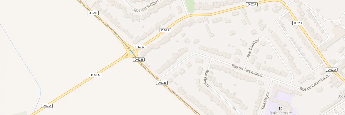 Plan du 48 Rue du Carembault à Phalempin