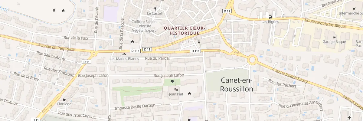 Plan du 11B Rue du Pardal à Canet-en-Roussillon