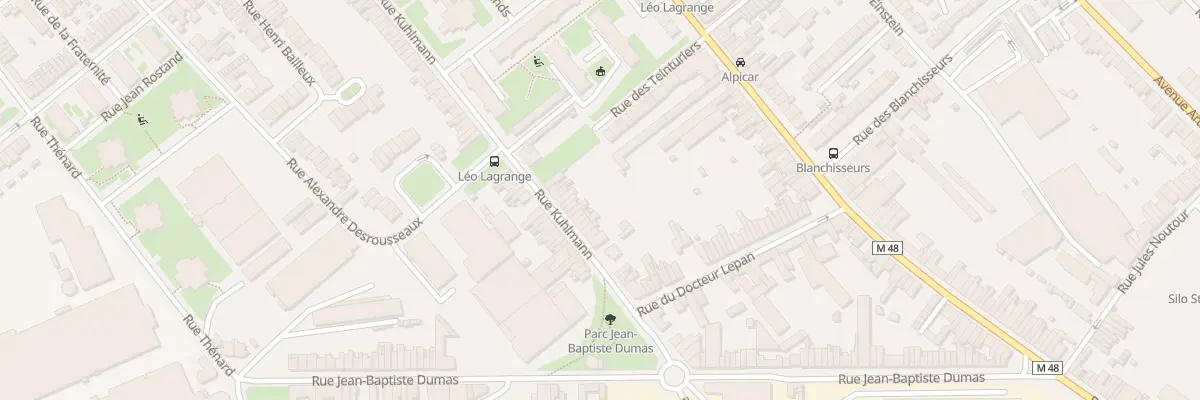 Plan du 77 Rue Kuhlmann Lomme à Lille