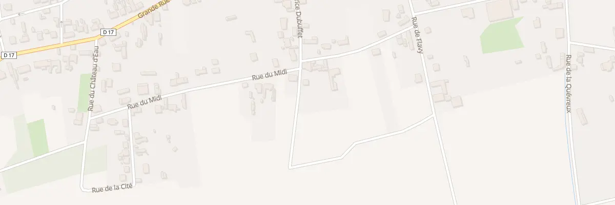 Plan du 3 Che du Rillon à Esmery-Hallon