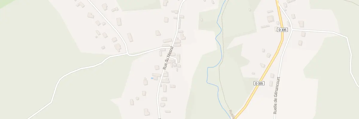 Plan du 28 Rue du Mesnil à Cuise-la-Motte